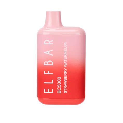 It provides a 5050 blend of ripe strawberry with a mellow watermelon taste. . Strawberry watermelon vape elf bar